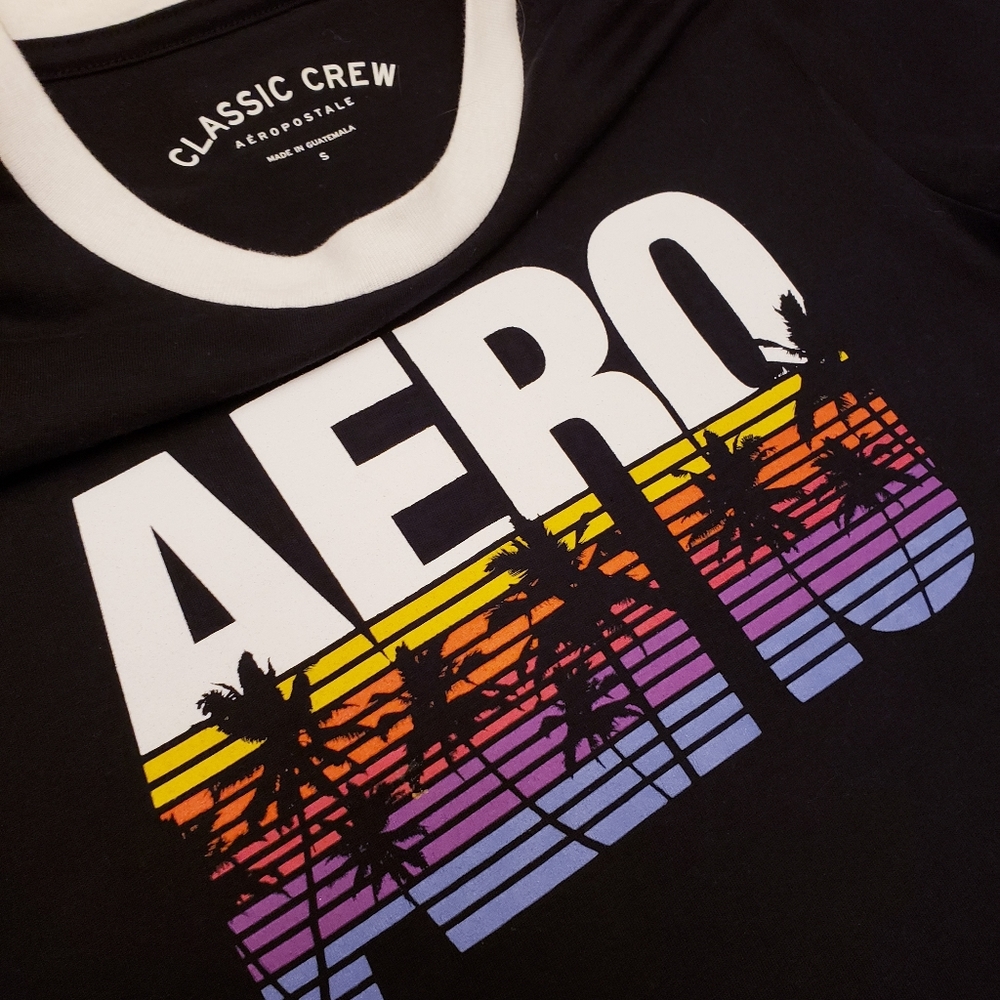 Aeropostale Ringer Tshirt - Picture 2 of 4